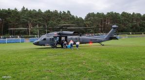 [VIDEO] Policyjny black hawk z sercem na pokładzie