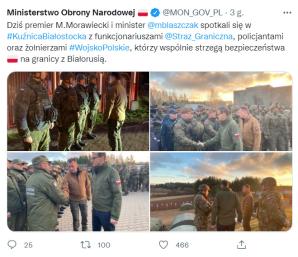 [VIDEO] Zawieszenie ruchu granicznego w Kuźnicy