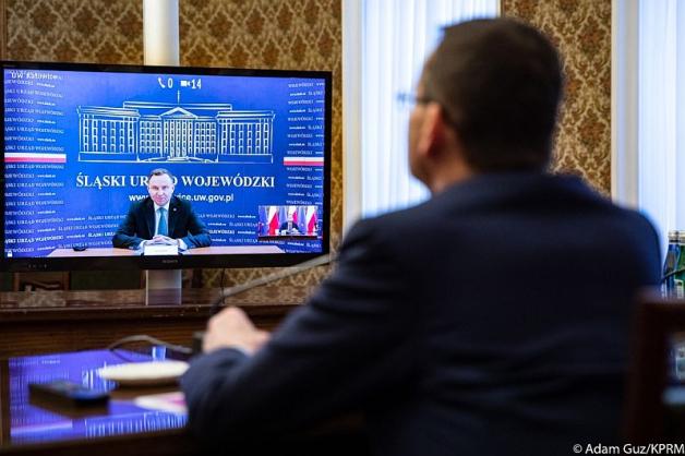 Bieżąca sytuacja epidemiczna na Śląsku. Prezydent i Premier w kontakcie z wojewodą