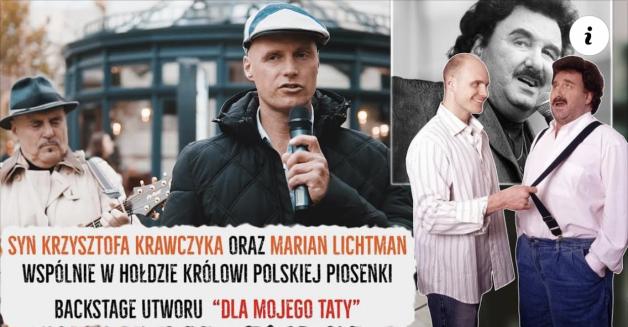 [VIDEO] Krzysztof Igor Krawczyk & Marian Lichtman. Backstage do utworu „Dla mojego taty”. Kulisy tworzenia teledysku na kanale Mai Rutkowski