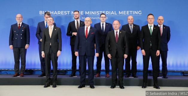 Spotkanie szefów MSZ państw Bukareszteńskiej Dziewiątki w kwesti kluczowych dla bezpieczeństwa regionu oraz całego Sojuszu Północnoatlantyckiego.